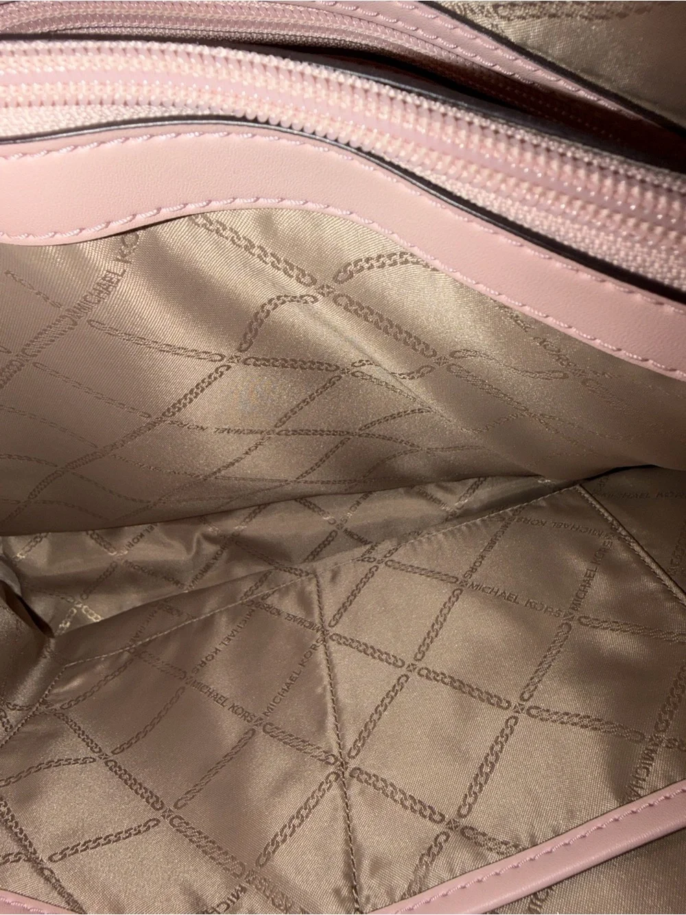 Michael Kors  Women's Large Voyager Tote Bag with signature logo